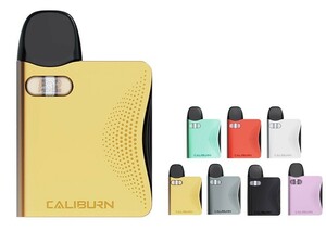 新品 Uwell Caliburn AK3 Pod ゴールド カリバーン ユーウェル Vape ポッド 小型 携帯 電子タバコ Vape ベイプ 正規品 保証あり