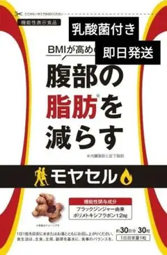 モヤセル サプリ 乳酸菌 開封済み 即日発送