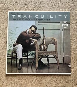 THE LEE KONITZ QUINTET リー コニッツ クインテット ／ TRANQUILITY　 LPレコード