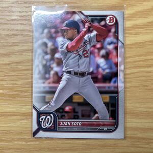 2022 Bowman Juan Soto paper