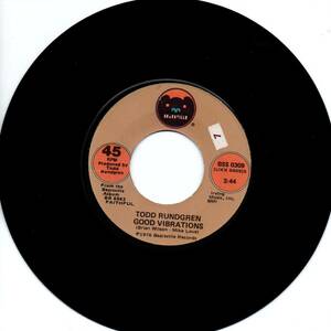 Todd Rundgren 「Good Vibrations/ When I Pray」米国盤EPレコード　（Beach Boys関連）