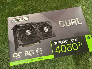 ASUS DUAL-RTX4060TI-O8G-EVO【送料無料】