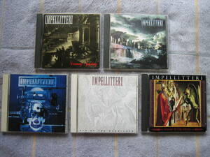 CD　インペリテリ5枚まとめて　国内盤・中古品　Impellitteri　クリスインペリテリ　ロブロック