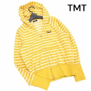 TMT ティーエムティー ビッグホリデー TSW-S1507 通年 パイル ボーダー ジップアップ パーカー Sz.M　メンズ 日本製　K3T00608_A#O