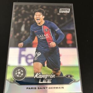 【2023-24 Topps stadium Chrome】KANG-LEE PARIS SAINT-GERMAIN REFRACTOR