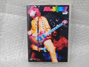 ＡＬＩＶＥ！ （初回限定版） ｈｉｄｅ ディスク無傷美品 hide ALIVE DVD 3枚組 初回限定盤 ALIVE！ X JAPAN