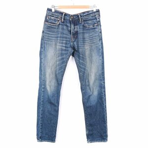 アバクロンビー&フィッチ デニムパンツ ジーンズ ジーパン コットン100% ボトムス メンズ W30/L32サイズ ブルー Abercrombie & Fitch