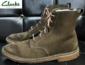 クラークス デザートマリ UK9 ダークブラウン CLARKS DESERT MARI