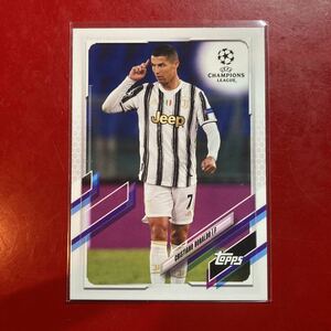 2020-21 Topps UEFA Champions League Japan Edition Cristiano Ronaldo