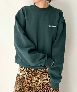 Sporty＆Rich LOGO CREW NECK スウェット アパルトモン ドゥーズィエムクラス