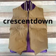 crescentdown works クレセントダウン ダウンベスト XS