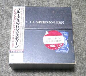 日本盤8CD BOX：ブルース・スプリングスティーン/アルバム・コレクションVol.1 1973-1984/BRUCE SPRINGSTEEN/SICP4351~8/オビ付/紙ジャケ