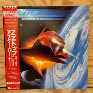 Y3d2-240826　レア［LP レコード ZZトップ アフターバーナー ZZ TOP AFTERBURNER 帯有り］