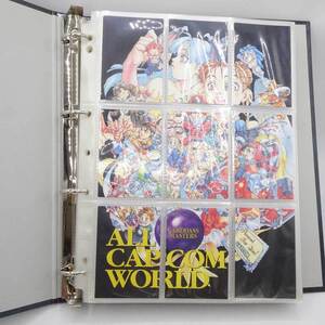 【中古】[354枚セット] カードダスマスターズ ALL CAPCOM WORLD 97 98 カプコン ストリートファイター ロックマン 専用ファイル付