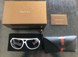 GUCCI グッチ サングラス メガネ 眼鏡 専用ケース付 OVELF