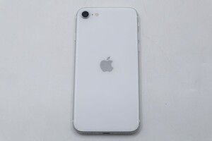 【全額返金保証】【最速発送】iPhone SE 第2世代 128GB SoftBank ホワイト MXD12J/A 83% 動作確認済 白ロム