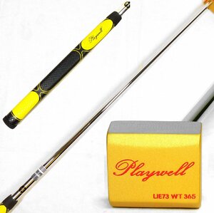 ◆Playwell パター◆LIE73◆34インチ◆純正グリップ◆スモールヘッド◆ゴールド◆練習用◆