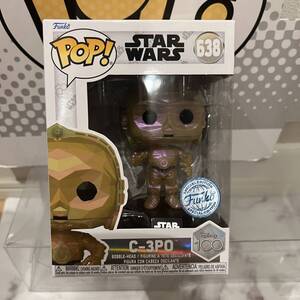 FUNKO POP! スターウォーズ　C-3POファセット　ディズニー100周年