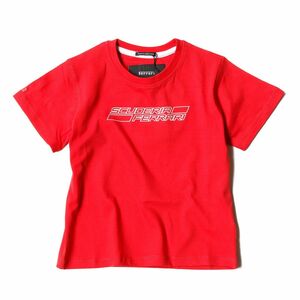 フェラーリ スクーデリア キッズ Tシャツ レッド 3才