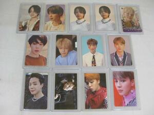 【同梱可】中古品 韓流 防弾少年団 BTS JIMIN ジミン のみ トレカ 花様年華 等 トレカ 13 枚 グッズセット