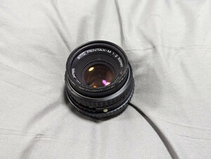 ジャンク1円〜 PENTAX-M 50mm F2 単焦点 レンズ 1:2/50