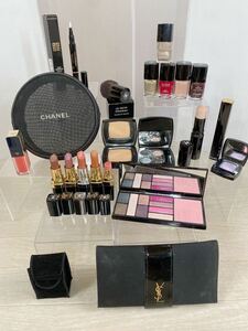 1スタ◆デパコス◆CHANEL◆GIVENCHY◆YSL◆ Cle De Peau◆口紅◆ポーチ◆アイシャドウパレット◆コスメまとめ売り