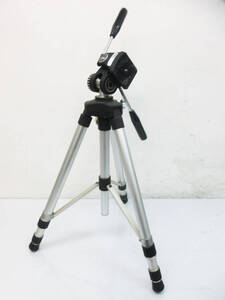 MA1596【カメラ三脚】TRIPOD E.V. TPD-12A★三脚 トリポッド カメラ アクセサリー★約62cm～162cm★中古★