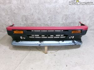 AE86 カローラ レビン 前期 純正 ノーマル フロントバンパー リップスポイラー ウインカー スポイラー 付 52119-12260 / 4R12-617