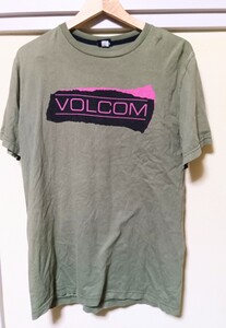 VOLCOM 半袖 Tシャツ カーキ メンズMサイズ