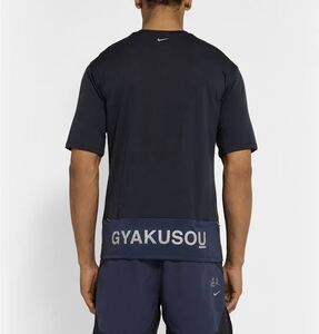 JONIO着 GYAKUSOU ギャクソウ UNDERCOVER アンダーカバー NIKE ナイキ コラボ DRI-FIT Tシャツ 半袖 703046-475 L