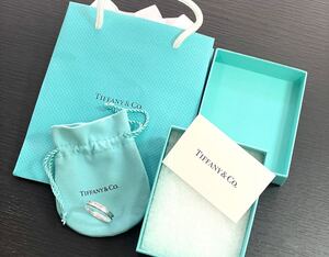 ★未使用品★ TIFFANY & Co. ティファニィー ナローリング・シルバー925 刻印 25号〜26号