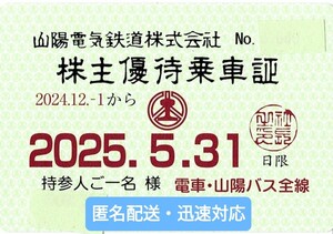 ★最新★即決★山陽電鉄優待株主乗車証1枚/2枚★定期券タイプ 電車・山陽バス全線★ 山陽電気鉄道