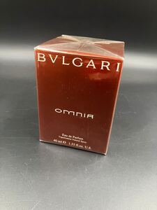 0120YH BVLGARI OMNIA Eau de Parfum 40ml イタリア製 未開封 未使用 ブルガリ オムニア 香水 オードパルファム フレグランス fragrance 