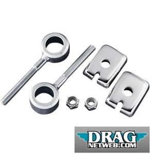 DS-195063 XL 1979-96 BT 73-86 リア アジャスト アッセンブリー Rear Axle Adjuster Assembly DRAG SPECIALTIES