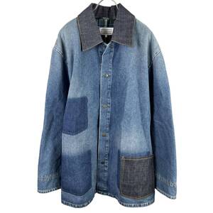 Maison Margiela(メゾン マルジェラ) Pocket Print Design Denim Jacket (indigo)