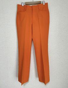 GOLFパンツ【美品】EMINENT golf slacks エミネント ゴルフ ゴルフパンツ size82 オレンジ