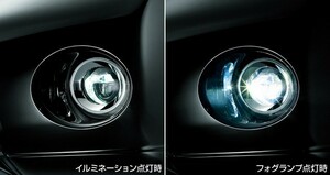 ランドクルーザープラド150系 中期：純正 LED フォグランプ（イルミネーション付/ホワイト）【廃盤、残り在庫わずか】