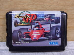 △C/157●セガ SEGA☆スーパーモナコGP Super Monaco GP☆メガドライブ(MD)用カセット☆中古品