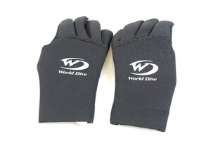 World Dive ダイビング ウィンターグローブ 3.5mm XSサイズ［Glove-240315A］