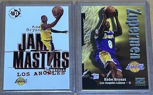 NBA Skybox Z Force 1998 & UD3 Upper Deck Jam Masters 1997 Kobe Bryant ２枚