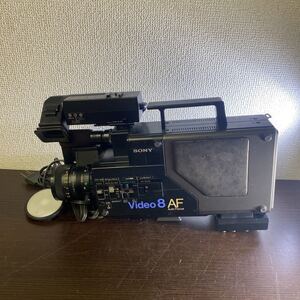 ▲レトロ SONY video8 AF18.5×23×13cm 動作未確認ジャンク品