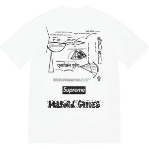 （XL）未使用品 Supreme Milford Graves Tee White シュプリーム ミルフォード グラーブ Tシャツ 白 ホワイト BOX LOGO ボックスロゴ