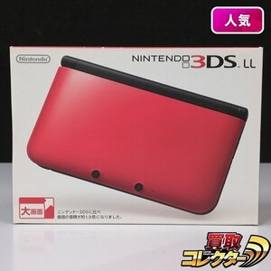 gA278a [箱説有] ニンテンドー 3DS LL レッド×ブラック 本体 | ゲーム X