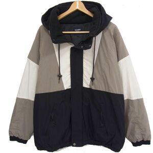 ☆GERRY×BEAMS 中綿入り ブルゾン BIGシルエット メンズ 襟元フード収納 ビームス ジェリー 1円スタート