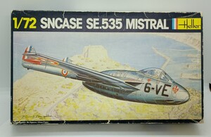 エレール　1/72 SNCASE 　SE -535 フランス軍　ミストラル　航空機　プラモデル　ジャンク Heller