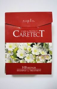 ★ナプラ　ケアテクト HB お試しセット リペアシャンプー 50ml リペアトリートメント 50g ダメージケア napla CARETECT 新品未開封★