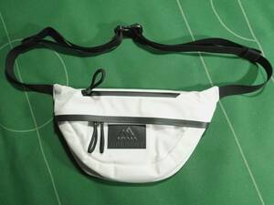 ▲グレゴリー MATRIX バイアス使いリップストップナイロン素材 小型ウエストバッグ/ボディバッグ WAIST PACK ホワイト 美品!!!▲