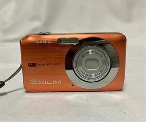 1円〜① CASIO EXILIM EX-Z85 カシオ コンパクトデジタルカメラ オレンジ ジャンク品