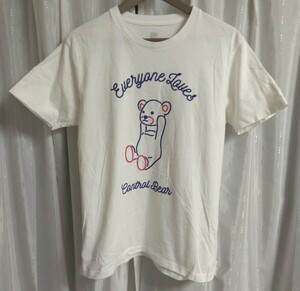 古着　グラニフ　Tシャツ　Mサイズ コントロールベア　白　ネコポス匿名発送230円