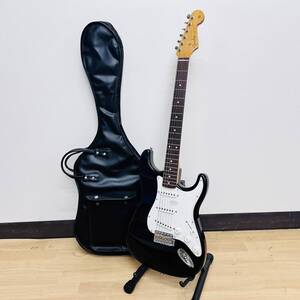 〇【動作確認済み】Fender Japan フェンダージャパン ST62-70 STRATOCASTER ストラトキャスター ブラック エレキギター USA製 ギターケース